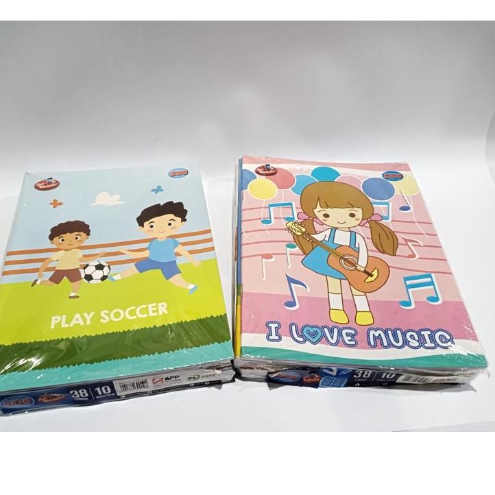 

Wow Murah Meriah.. Buku Tulis SIDU 38 lembar (1 pack isi 10 buku) MURAH