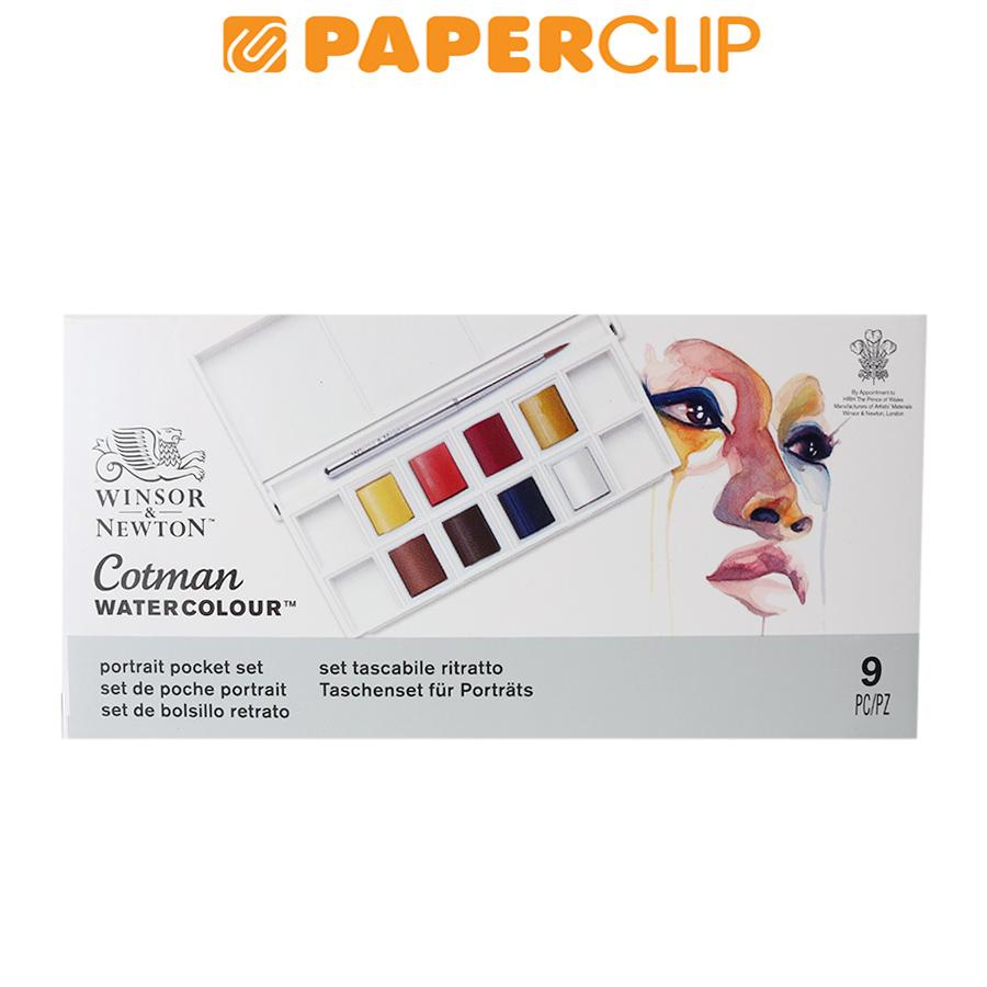 

WATERCOLOR WINSOR & NEWTON POCKET PORTRAIT SET 8HP 0390670CWC