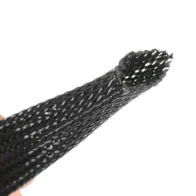 Pembungkus Kabel 30mm Cable Sleeve Sleeving Expandable Braided Nylon