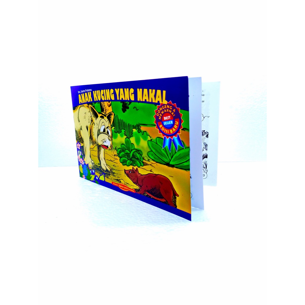 

BUKU DONGENG & MEWARNAI SERI 1