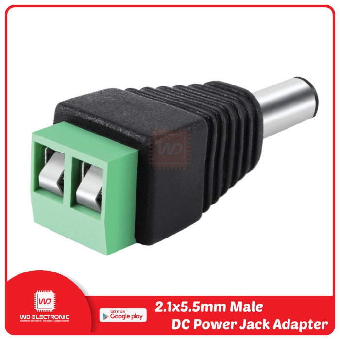 Jack DC Power Male Female Jack 2.1x5.5mm Jack DC Power