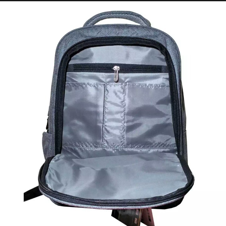 Carboni tas ransel laprop pria dan wanita tas punggung original tas sekolah - grey