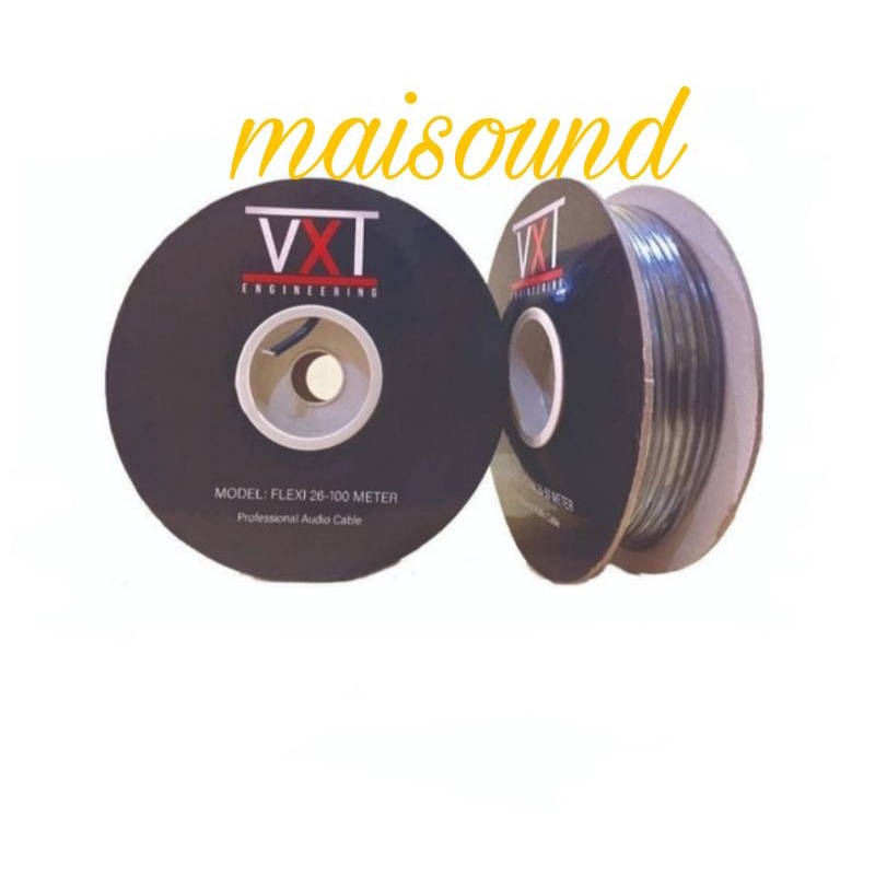 KABEL AUDIO VXT FLEXI 26 100 METER ORIGINAL KABEL MIC VXT FLEXI26 100M