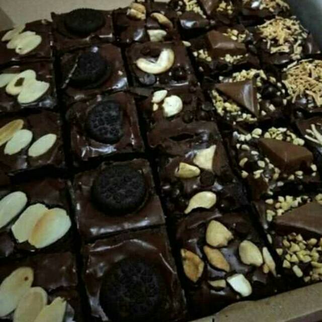 

Brownies shiny