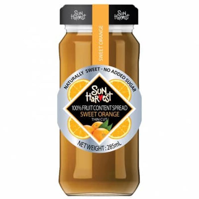 

#HANDCARRY Sun Harvest 100% Fruit Content Jam Spread (No Sugar) Sweet Orange 285g - UFOHCR1313