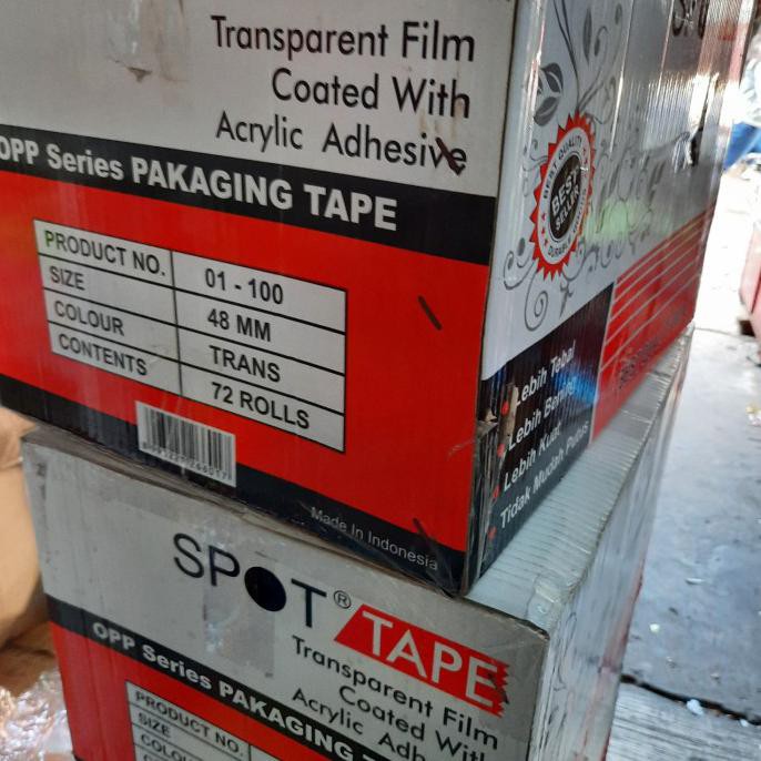 

Lakban Bening 2 Inch / Lakban Transparant / Lakban Bening 100 Yard Leovivi96Out