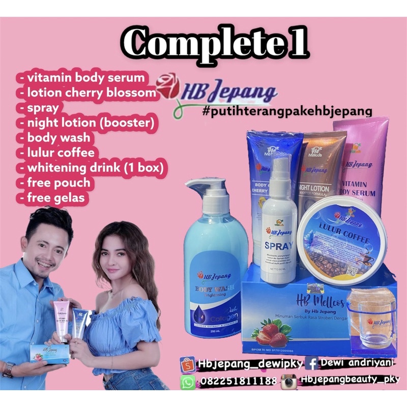 hb jepang paket complete 1 free AHA