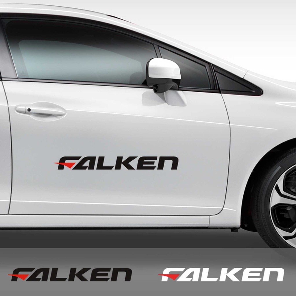 Stiker Mobil Falken 60 Cm Racing Cutting Sticker Shopee Indonesia