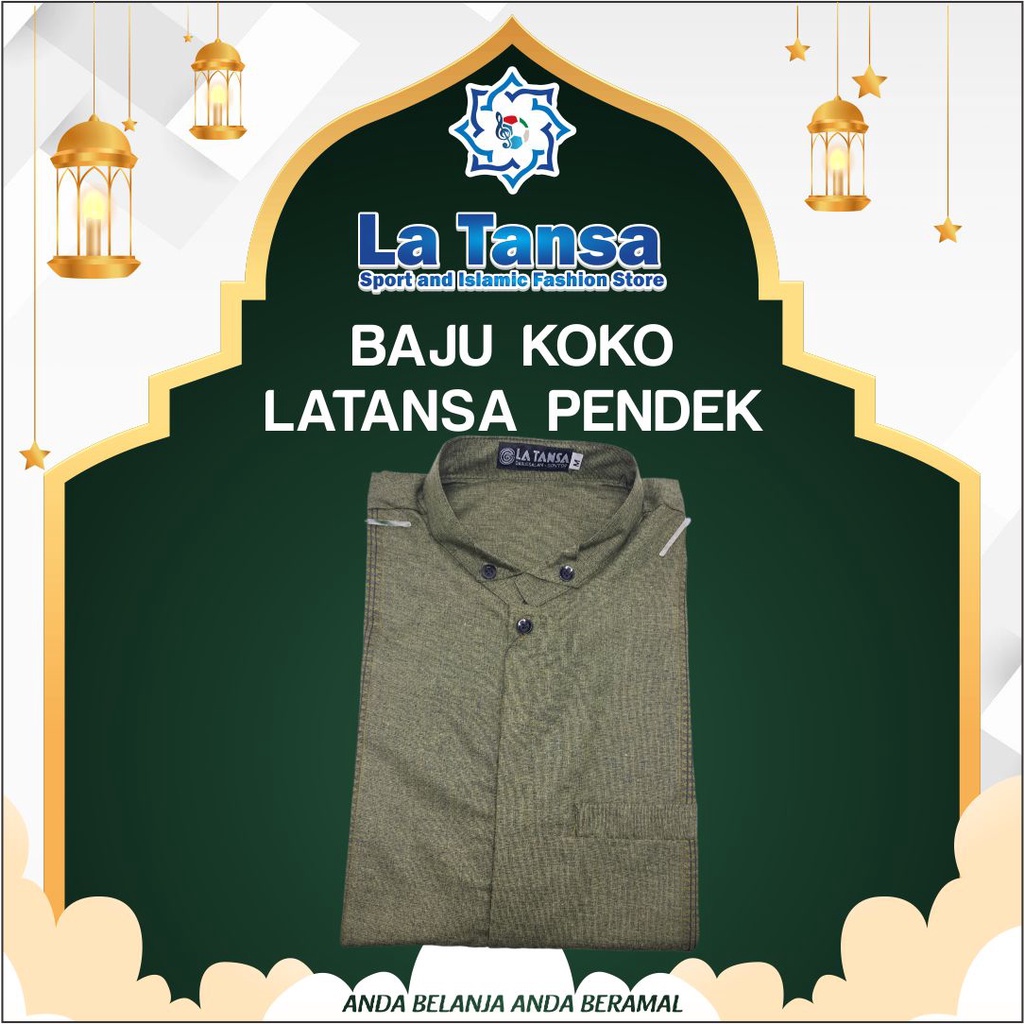 BAJU KOKO LATANSA LENGAN PENDEK