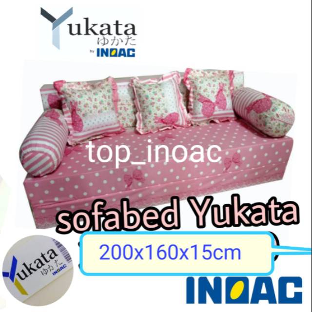 Sofa Bed / Sofabed 3in1 INOAC uk 200x160x15cm