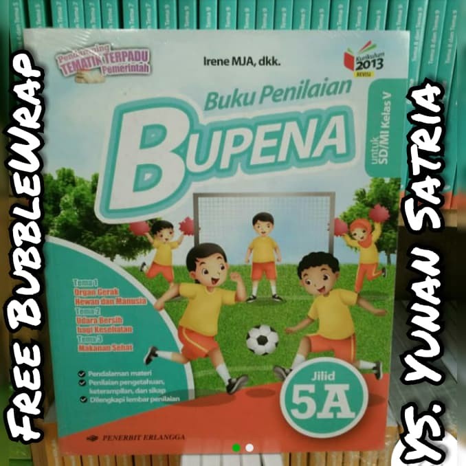 

❤BISA COD❤ Buku BUPENA jilid 5A Kelas 5 SD kurikulum 2013