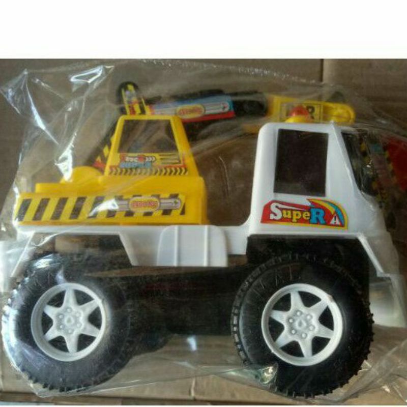Mainan Mobil Truck Muatan Bego Roda Besar