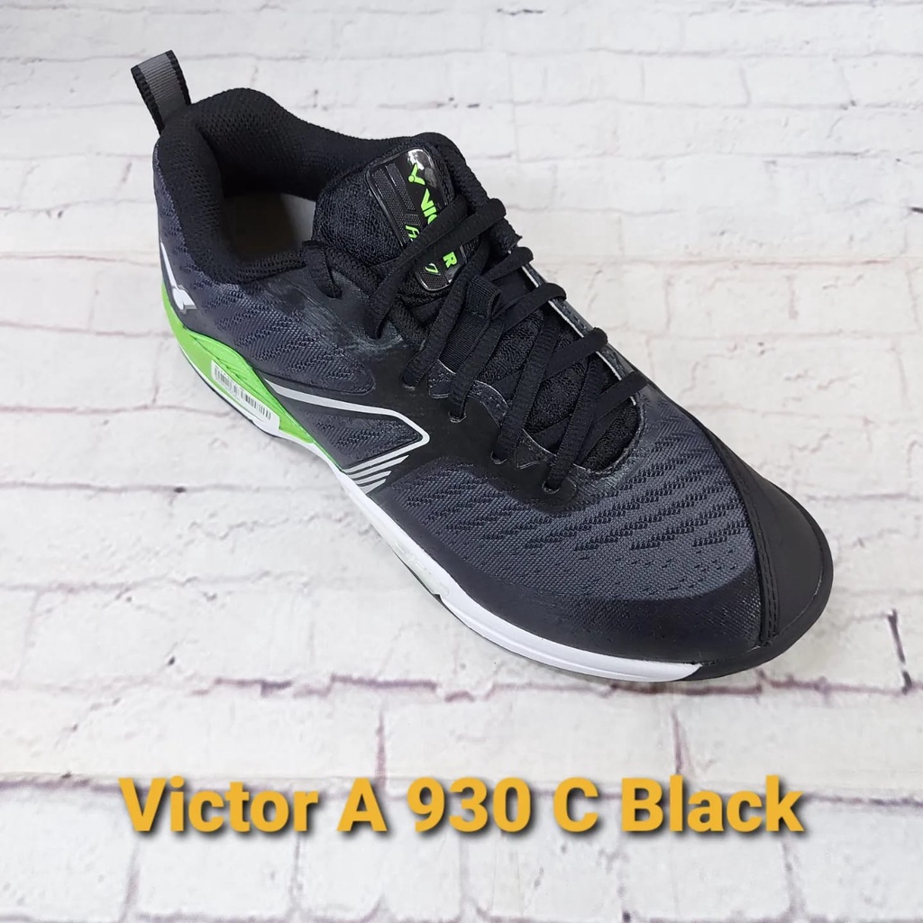 Sepatu badminton/bulu tangkis victor A 930 C Black