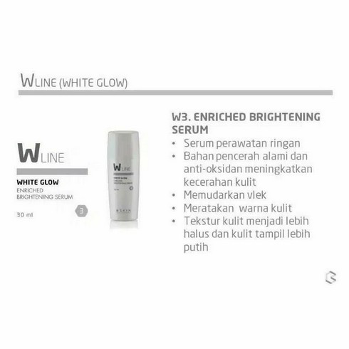 W3 Enriched Brightening Serum BSKIN W Line 30ml