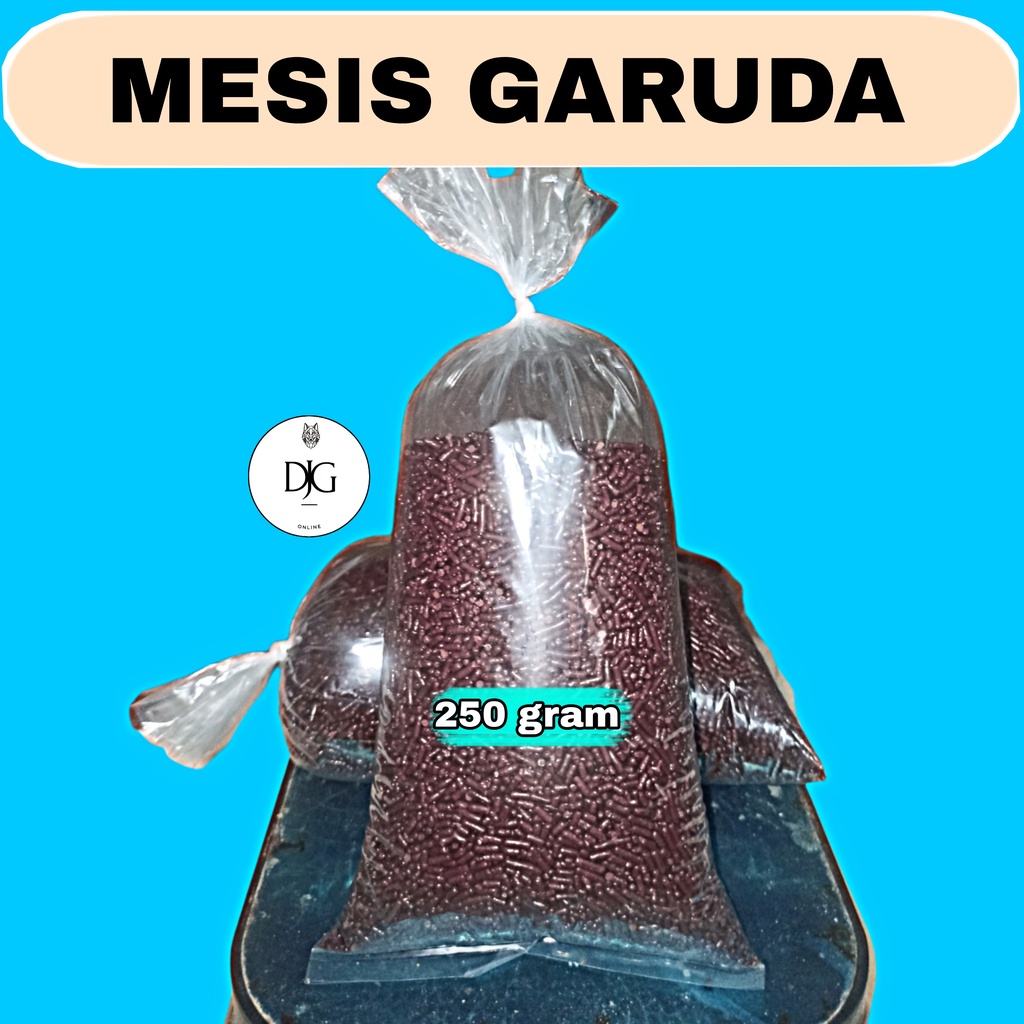 

Mesis garuda kemasan 250 gram / meses coklat berkualitas