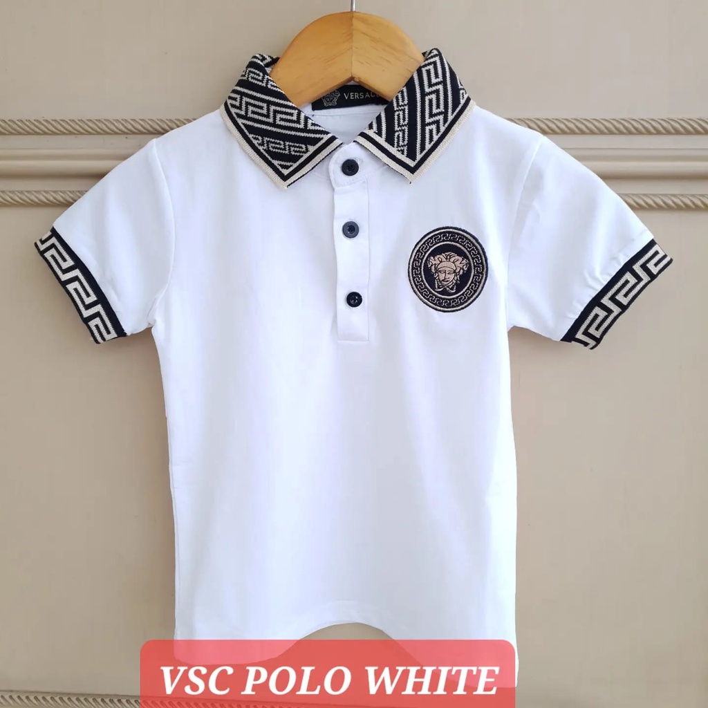 VCS POLO TOP BAJU KAOS KERAH POLO ANAK COWOK IMPORT BRANDED ADEM