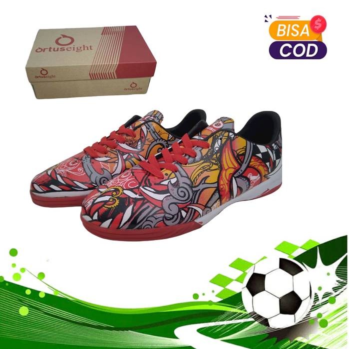 Sepatu Futsal Ortuseight Catalyst Bima In Ortus Premium Sport - MOTIF BIMA, HANYA 2PCS BOX