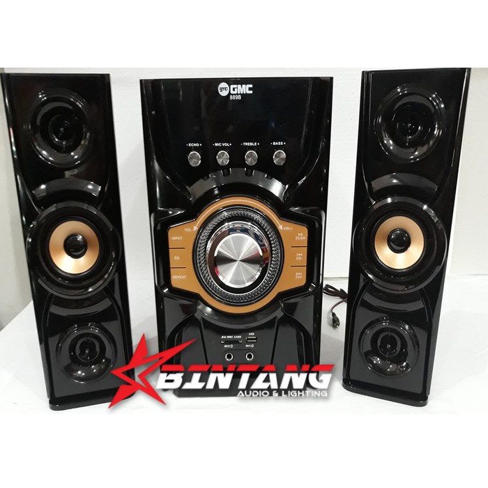 Speaker Active Bluetooth Multimedia GMC 889 B