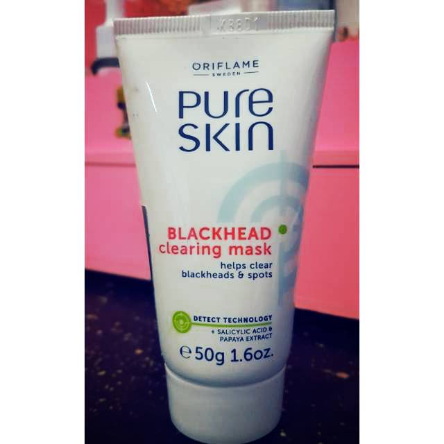 PRELOVED Pure skin Blackhead clearing mask by Oriflame