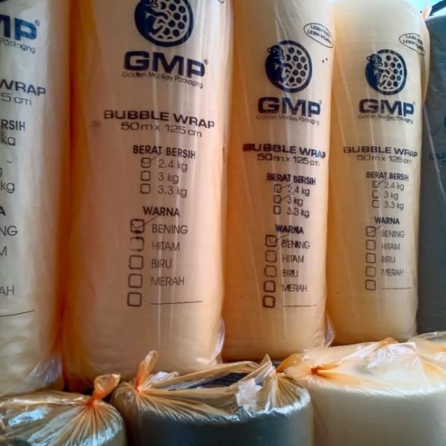 

☋ !!! Bubble Wrap GMP type 2 50M x 125Cm - Putih ✼