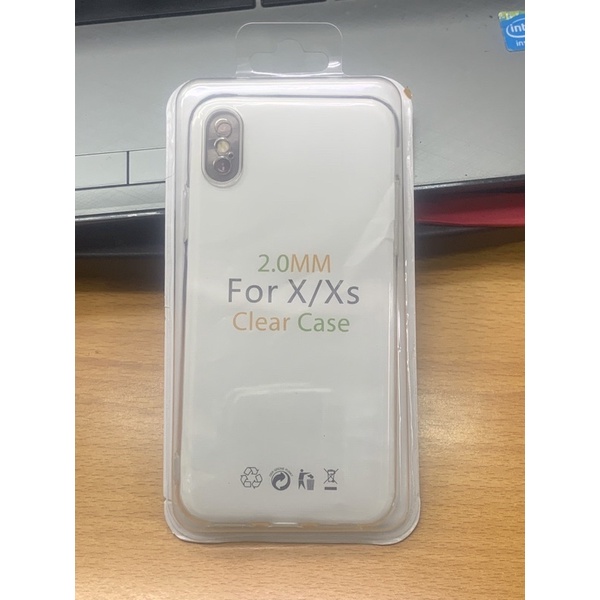 CASING CLEAR CASE 2.0MM BENING IMPACT ANTI KUNING IPHONE X XS - CLEAR