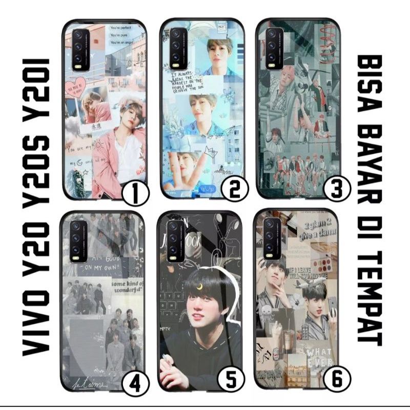 ubluk store case Vivo Y12s, Y20 , Y20s , Y20i motif KPop idol series murah