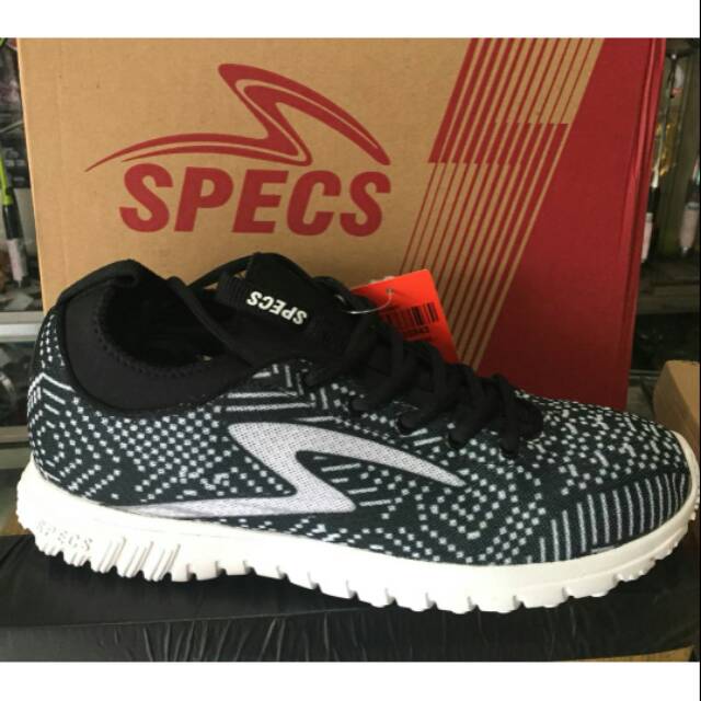 Specs Africa Black White Running