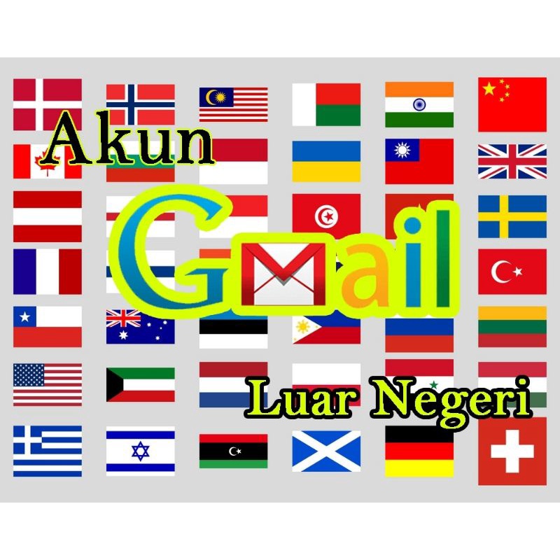 Jual Gmail Luar Negri Premium