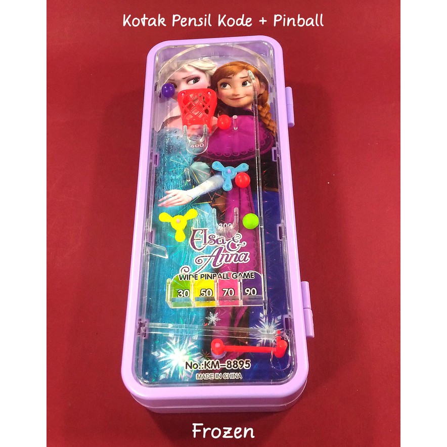 

Kotak Pensil Kunci Kode Mainan PINBAL FROZEN