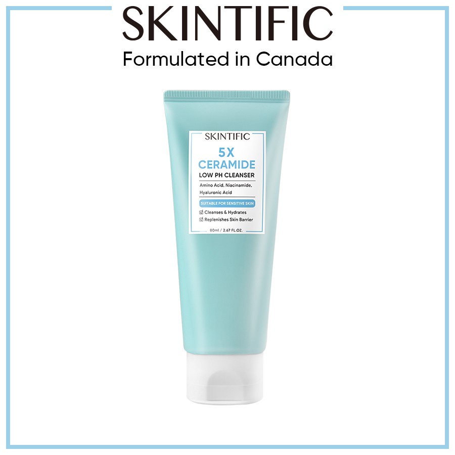 Skintific 5X Ceramide Low pH Cleanser 80ml