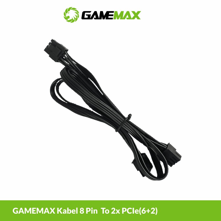 GameMax P8 To 2x PCI-e(6+2) Pin Modular Cable/Kabel modular 8 pin (6+2)