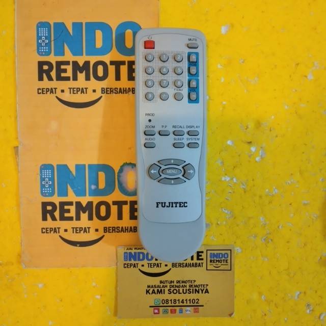 REMOTE TV TABUNG FUJITEC ORIGINAL