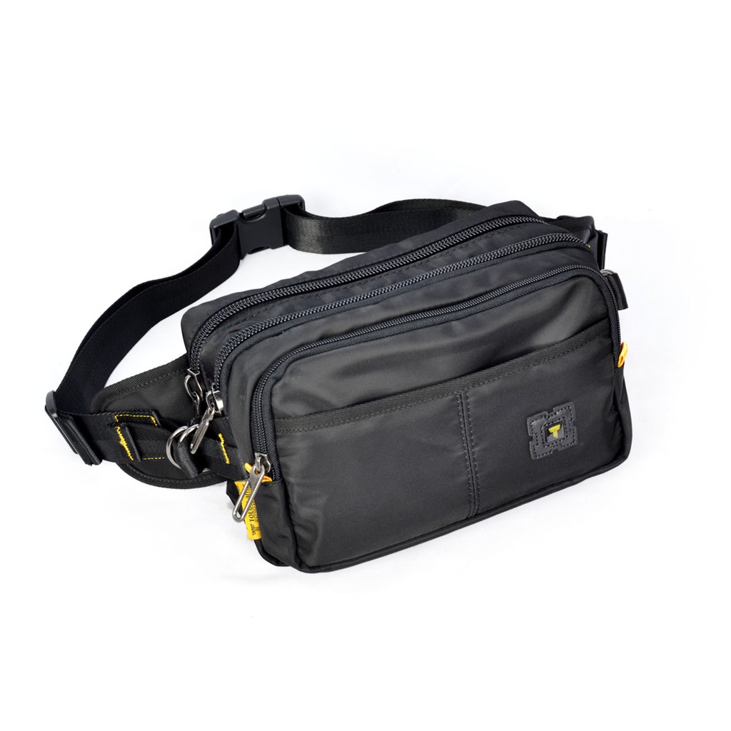 Tas Pria Terbaik / Terlaris / Tas Pinggang Pria/ Waistbag Unisex Polos 7163