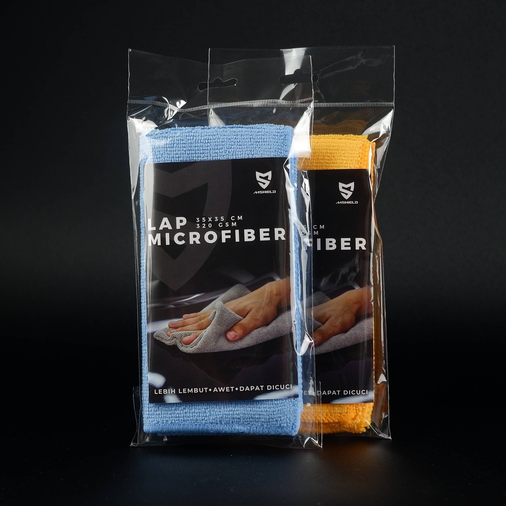 Kain Lap Microfiber Detailing Premium Quality 35x35 cm 320 GSM by Mizu Shield-4