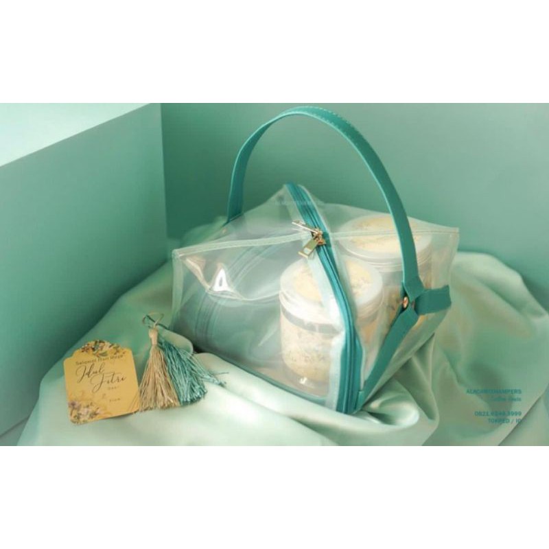 

Paket Hampers Lebaran Tas Souvenir Parcel Pouch Cantik Mewah Kotak