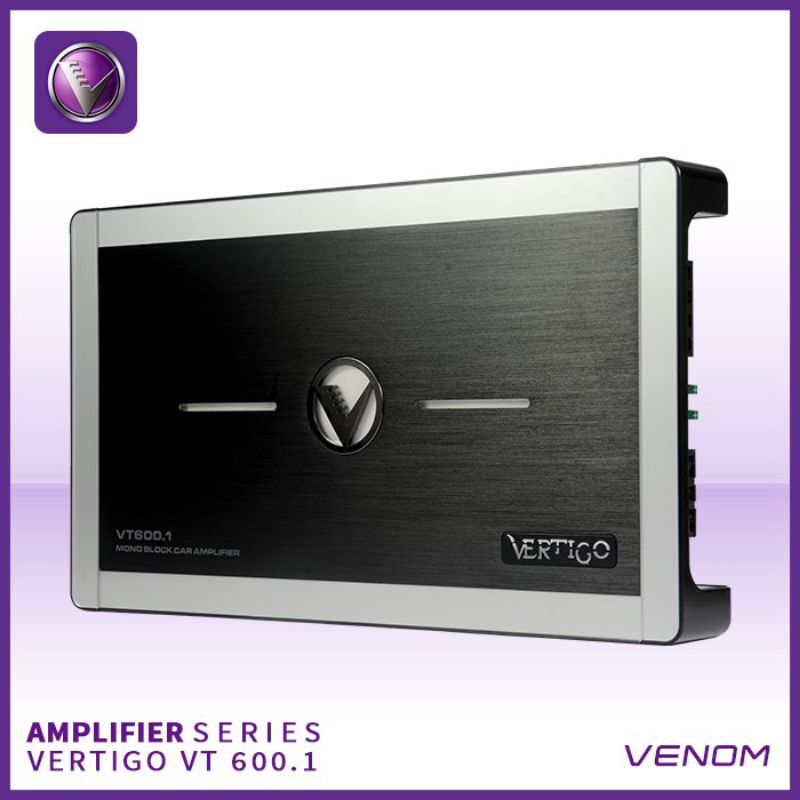 Venom Vertigo VT600.1 Monoblok Amplifier Venom VT600.1