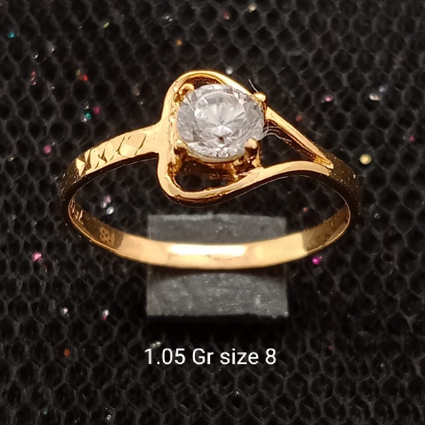 Cincin Emas 17K - 1.05 gr Kadar 750 - 1150