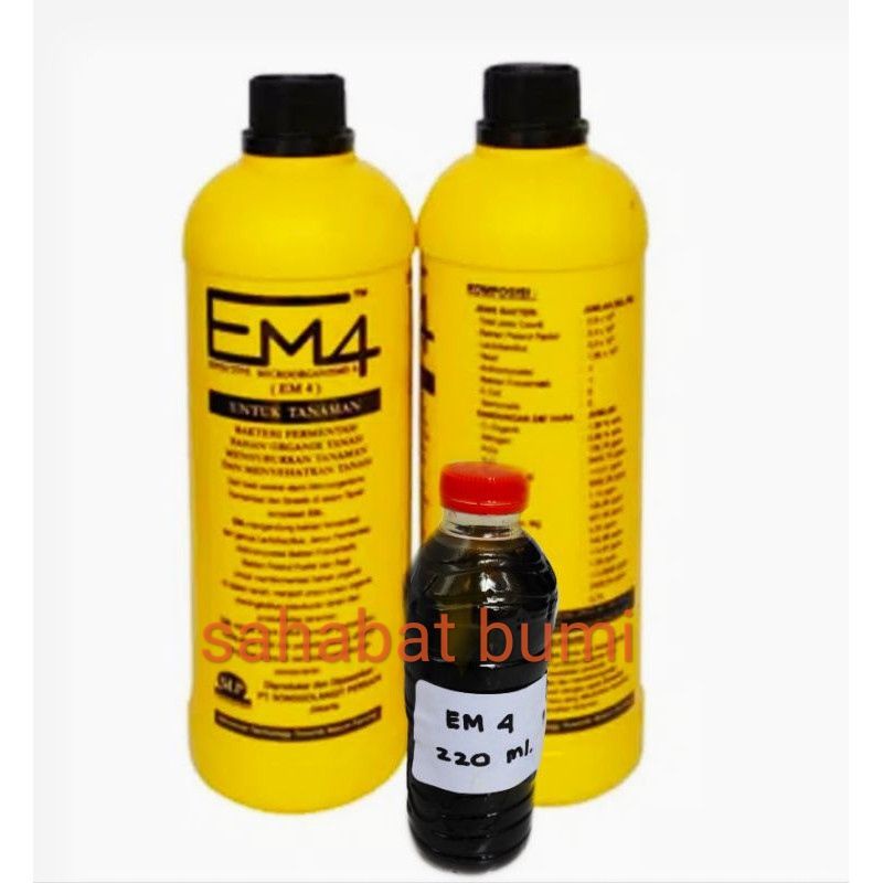 EM4 Pertanian /Bakteri  KOMPOS/Pupuk Organik Cair/Bakteri Fermentasi / EM4  kemasan ekonomis