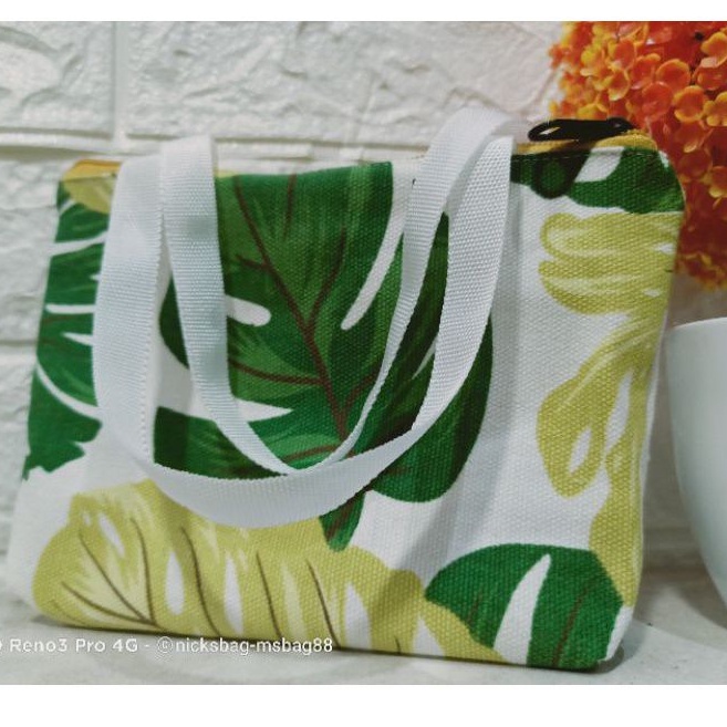 Tas Jinjing Kecil Kanvas 20X15 cm