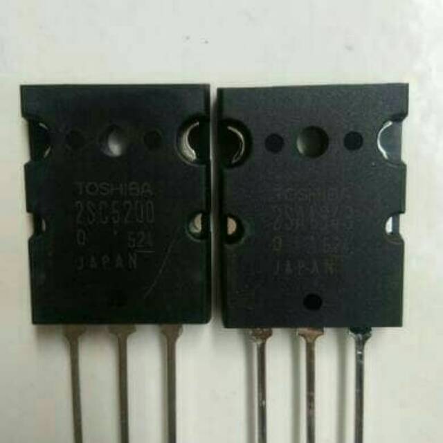 Transistor Toshiba ORIGINAL JAPAN 2SC5200 + 2SA1943 | Shopee Indonesia