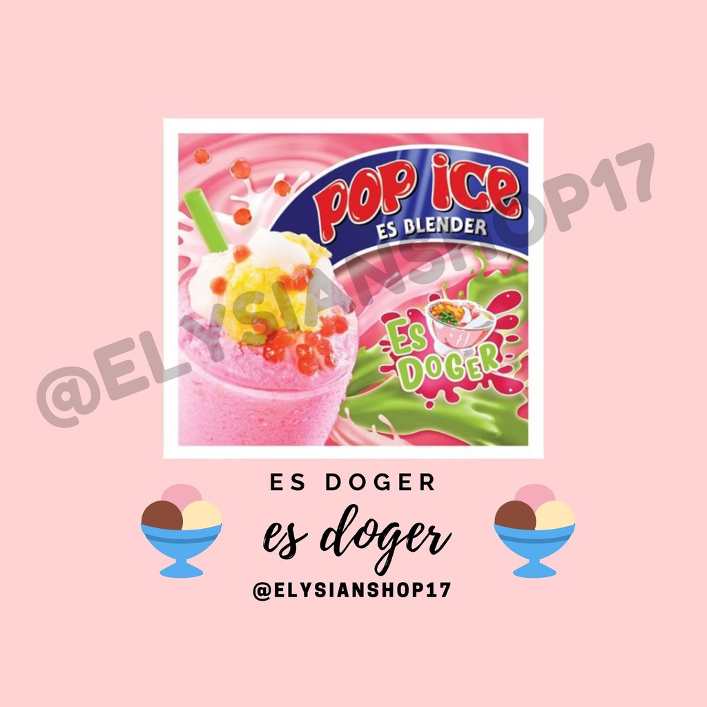 

Pop Ice Es Doger 1 Renceng (10 Sachet)