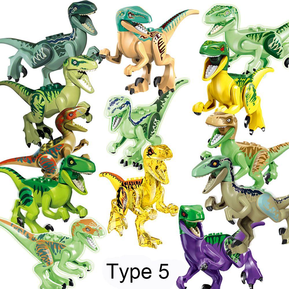 R-flower 1 Set Mainan Balok Bangunan Dinosaurus Full Size Untuk Edukasi Dini Anak