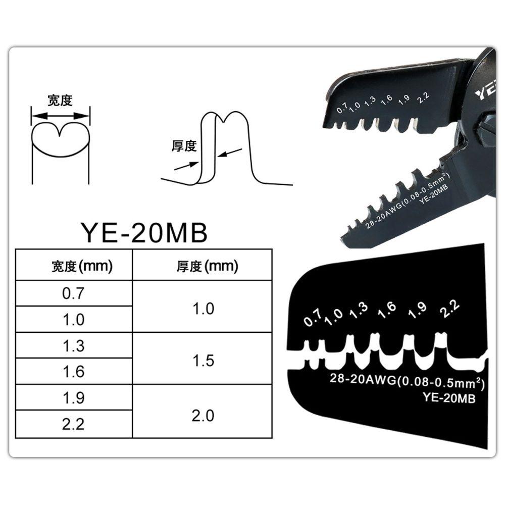 Solighter Set Alat Crimper Ferrule Manual Untuk Tukang Listrik