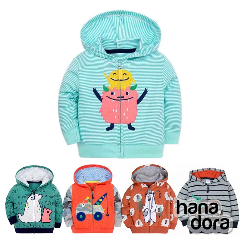 Baby  Hooded Jacket Boy - Jaket Bayi