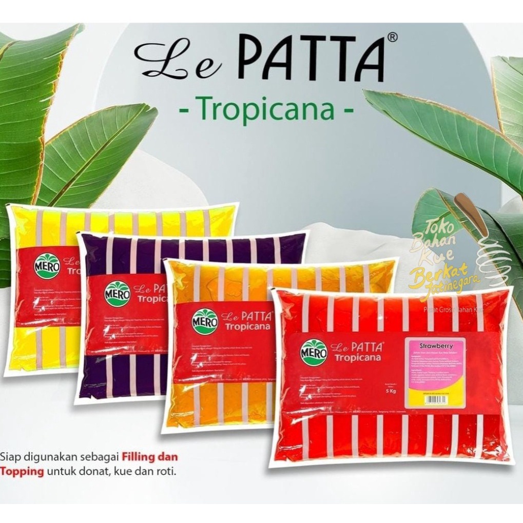 

LEPATTA TROPICANA 5 KG X 2 BALL / CTN / SELAI ROTI