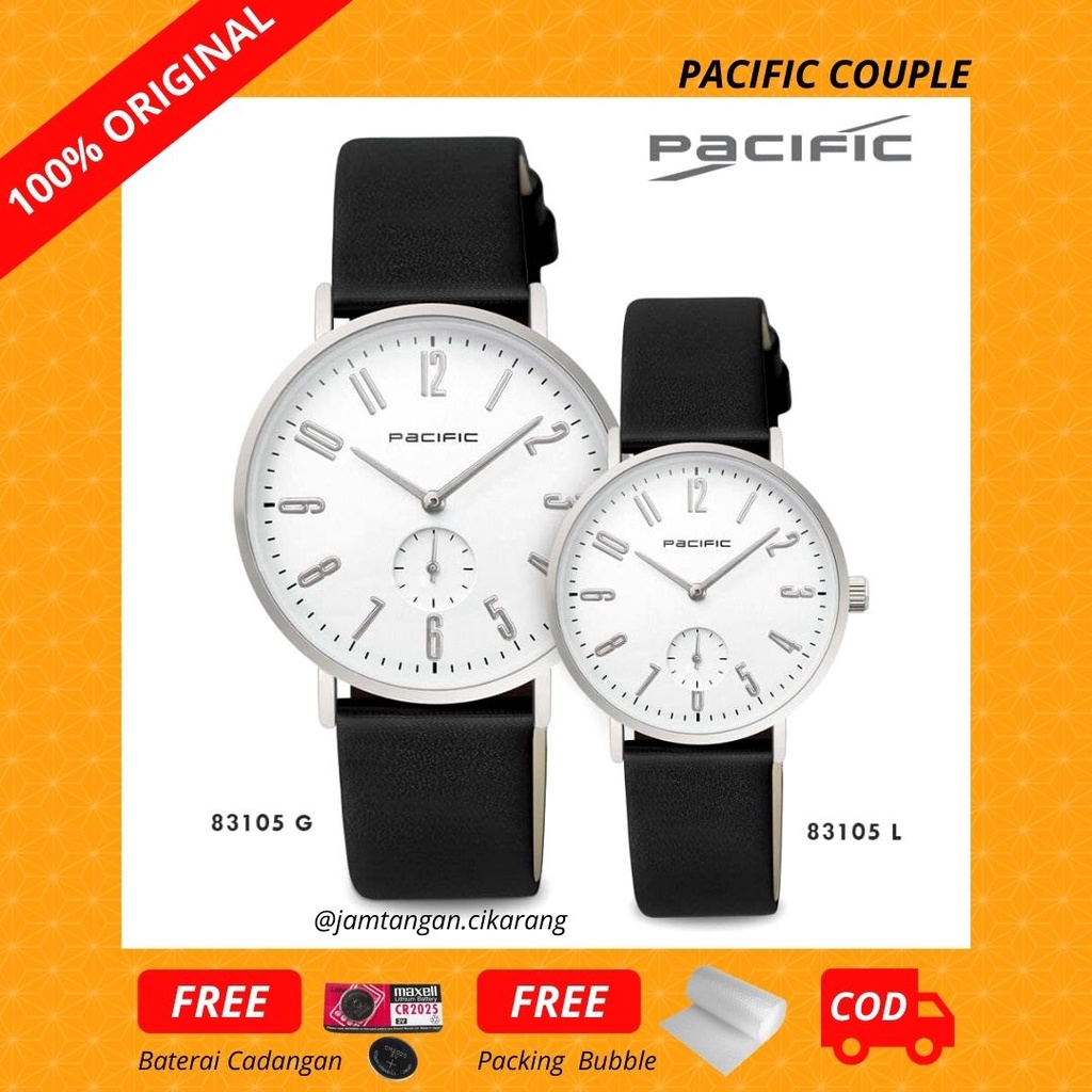 Jam Tangan Pacific Classic Couple Original