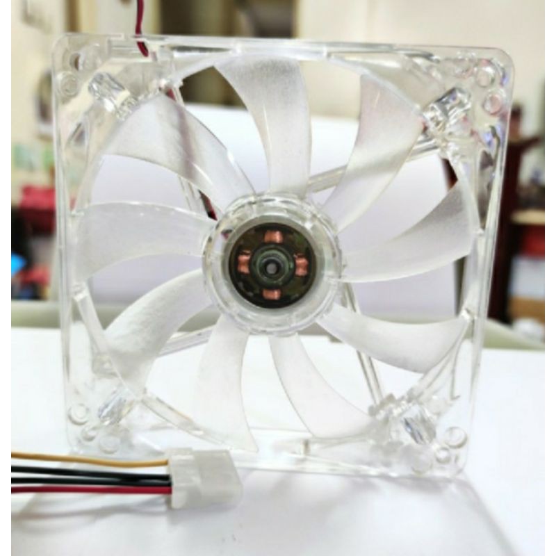 SKI-1225 FAN CASING 12 CM TRANSPARANT LED KIPAS 12 CM