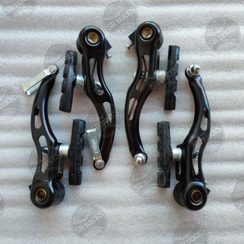 Rem V Set V Brake Set BESI + PLASTIK Sepeda Gunung MTB BMX. ETERNA