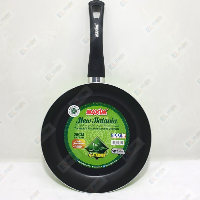 Maxim  New Halania Frypan 26 cm Wajan Penggorengan Teflon Fry Pan 26cm Non Stick