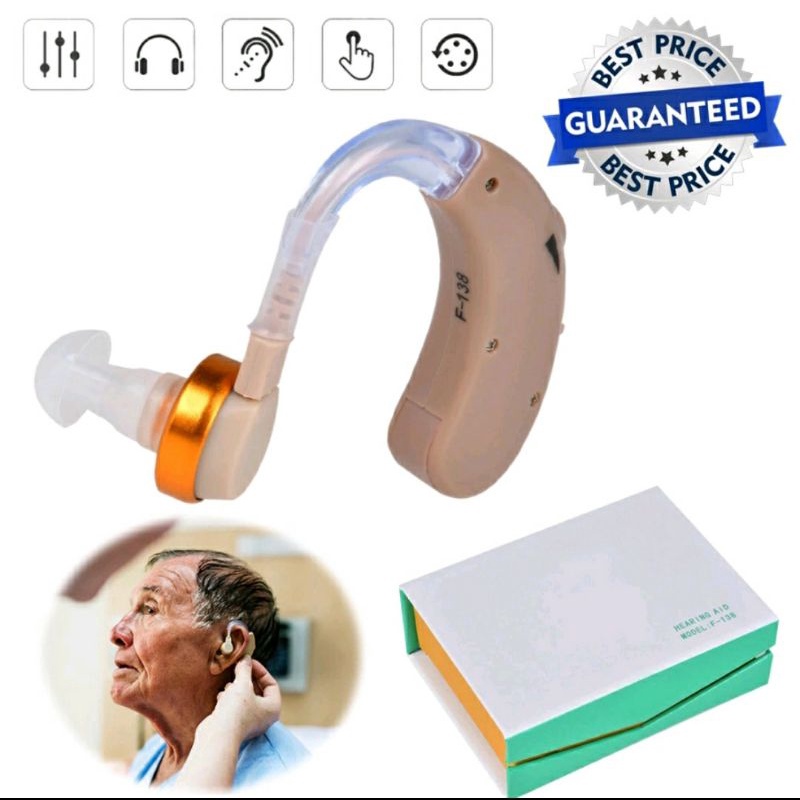 Alat Bantu Dengar Orang Tua Hearing Aid Aids Kit Behind The Ear Bte - ABD Tuli Budek Tuna Rungu